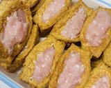 煮汁がじゅわ〜！挽肉入り厚揚げの煮物作り方3写真