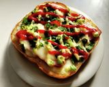 我が家の定番ネギとチーズのうまみトースト作り方2写真