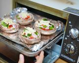 しいたけ農家のしいたけピザ作り方4写真