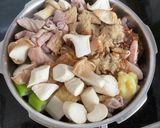 かつおまるごと粉末だしでモツ煮作り方1写真