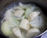 【弁当】じゃが芋のスープ煮とバジルチキン作り方1写真