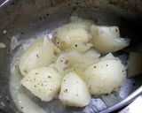 【弁当】じゃが芋のスープ煮とバジルチキン作り方3写真