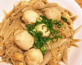 白滝ごぼう里芋の煮物作り方3写真