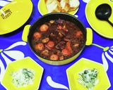 トマト不使用♪ビーツ粉末で真赤なボルシチ作り方18写真