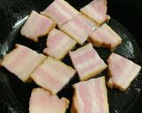 米久原形ベーコンでキャベツさっぱり蒸し煮作り方1写真