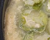 白菜と鶏むね肉ロール巻のクリーム煮作り方6写真