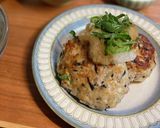 ひじきと豆腐のおろしポン酢ハンバーグ作り方6写真