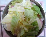 簡単！うまい　キャベツの煮物作り方4写真