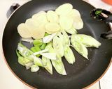 おつまみにも！白ネギとポテトのチーズ焼き作り方1写真