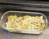 おつまみにも！白ネギとポテトのチーズ焼き作り方3写真