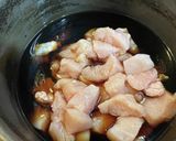 すき焼きのタレで鶏肉に下味しっかり親子丼作り方6写真