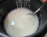 材料3つ☆炊飯器で簡単にんじんごはん作り方1写真
