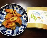 こっくり　かぼちゃと竹輪の煮物作り方5写真