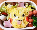 ポケモン ピカチュウ キャラ弁♪作り方7写真