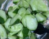 胡瓜の胡麻マヨ梅わさ和え作り方4写真
