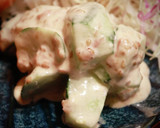 胡瓜の胡麻マヨ梅わさ和え作り方6写真