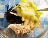 きくらげとささみとセロリの中華風サラダ作り方6写真