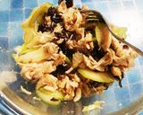 きくらげとささみとセロリの中華風サラダ作り方7写真
