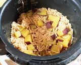 生姜入り　ツナとさつまいもの炊き込みご飯作り方4写真
