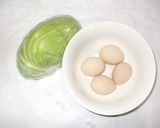 卵キャベツマヨネーズ炒め♪簡単胃に優しい作り方1写真