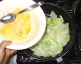 卵キャベツマヨネーズ炒め♪簡単胃に優しい作り方4写真
