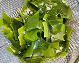 水菜を消費♪水菜とワカメのポン酢和え作り方2写真