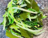 水菜を消費♪水菜とワカメのポン酢和え作り方4写真