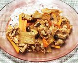 簡単・手抜きで美味！豚キムチうどん作り方8写真