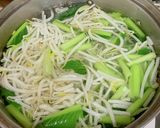 子供も大好き♪お茶漬けで小松菜のナムル作り方3写真