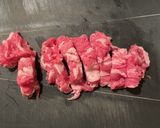 キノコと牛コマの和風オイスター炒め☆彡作り方2写真