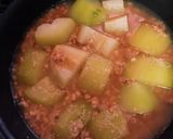 青パパイヤのそぼろ煮作り方4写真