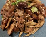 キノコと牛コマの和風オイスター炒め☆彡作り方13写真