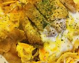 市販コロッケ★玉子でとじる玉子コロッケ丼作り方4写真