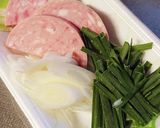 ピリ辛★ラーメンでおうち韓国ポチャ♪作り方1写真