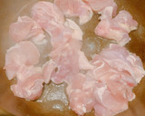 赤だし味噌と麺つゆの鶏すき焼き風♪作り方4写真