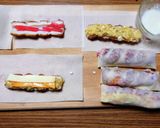ヨウサマの減塩ちくわのポテサラ春巻き作り方4写真