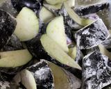 エビとナスのピリ辛炒め煮♪作り方1写真