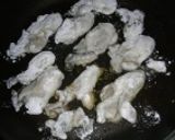 牡蠣と青唐辛子の生姜焼き作り方5写真