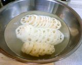 サクサクおいしい!レンコンのはさみ揚げ☆作り方2写真