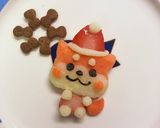 卵.乳.小麦なし！犬用クリスマスケーキ作り方20写真