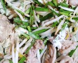 水っぽくない♪シャキシャキもやし豚肉炒め作り方5写真