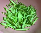 ささみきゅうりの棒棒鶏風サラダ作り方1写真