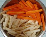 間引き大根キンピラと混ぜ御飯作り方14写真