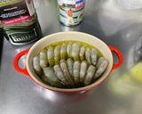 小海老のアーリオオーリオ蒸し作り方3写真