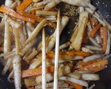 間引き大根キンピラと混ぜ御飯作り方19写真