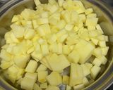 りんごとレーズンの甘煮作り方1写真