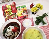 レトルトカレーde ご馳走ランチ作り方4写真