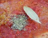 お刺身リメイク！魚介のトマトソースパスタ作り方3写真
