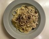 秋といえば！色々キノコのクリームパスタ作り方6写真
