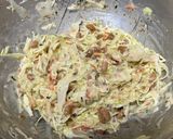 納豆お好み焼き作り方1写真